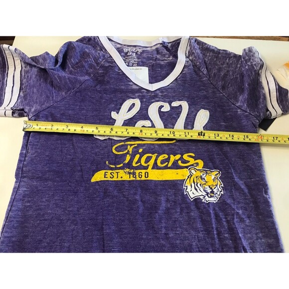 New LSU Tigers Women's T-Shirt Lot M NWT Shirts Geaux Tigers Cute Vintage Look - Picture 7 of 7